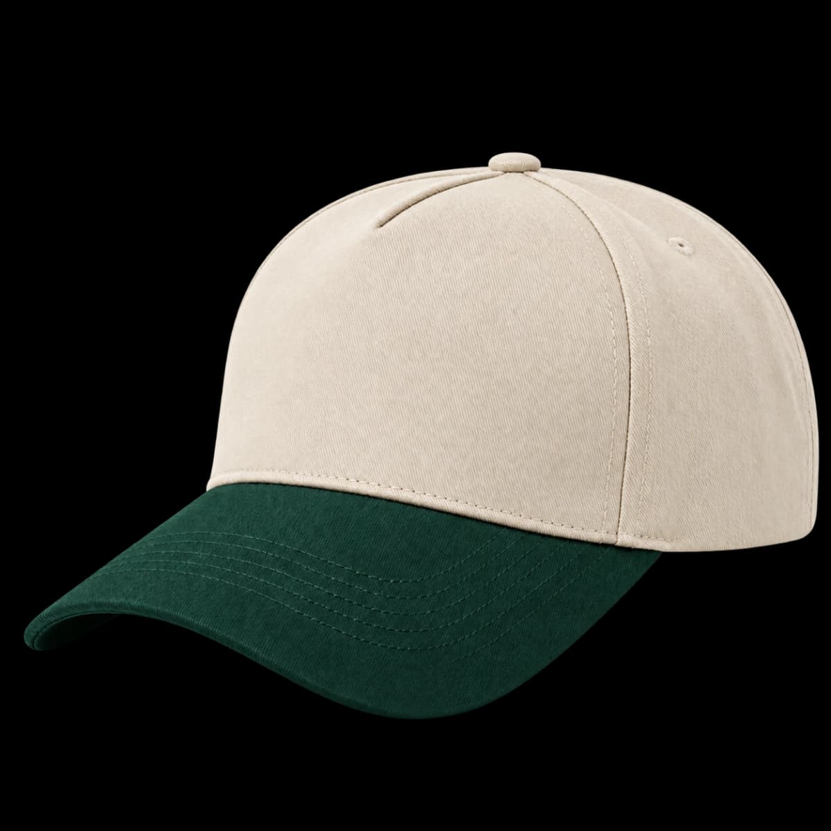 Gorra de Gabardina - 5 Gajos Bicolor