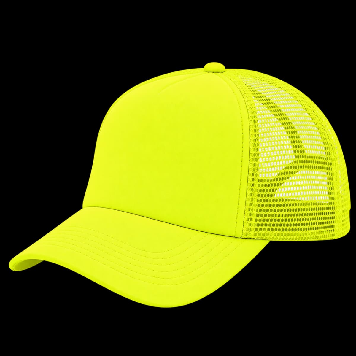 Gorra Trucker Clásica Flúo amarillo fluo