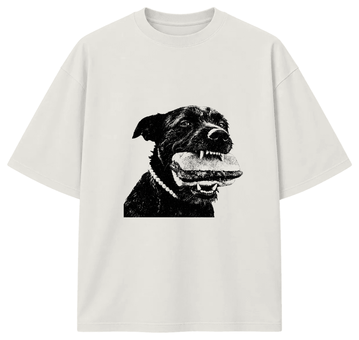 Remera Oversize perro vago