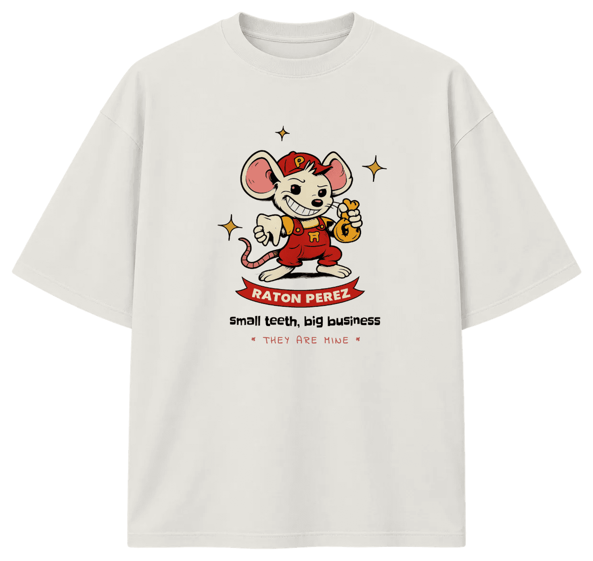 Remera Oversize RATON PEREZ
