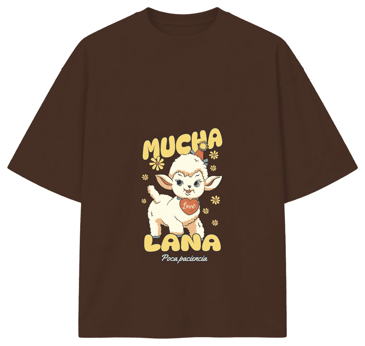 Remera Oversize POCA PACIENCIA