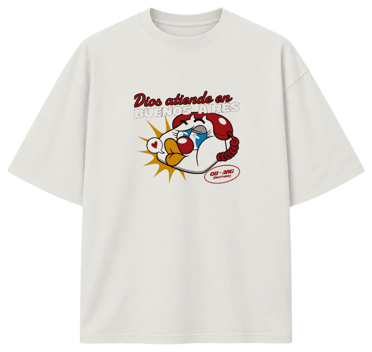 Remera Oversize HOT LINE
