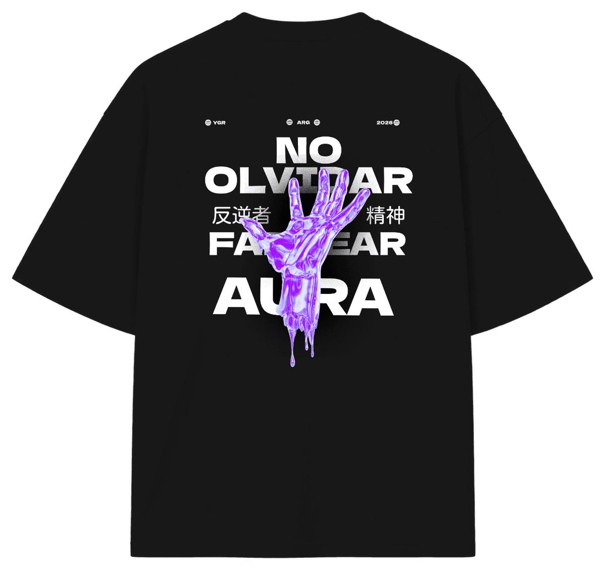 Remera Oversize AURA