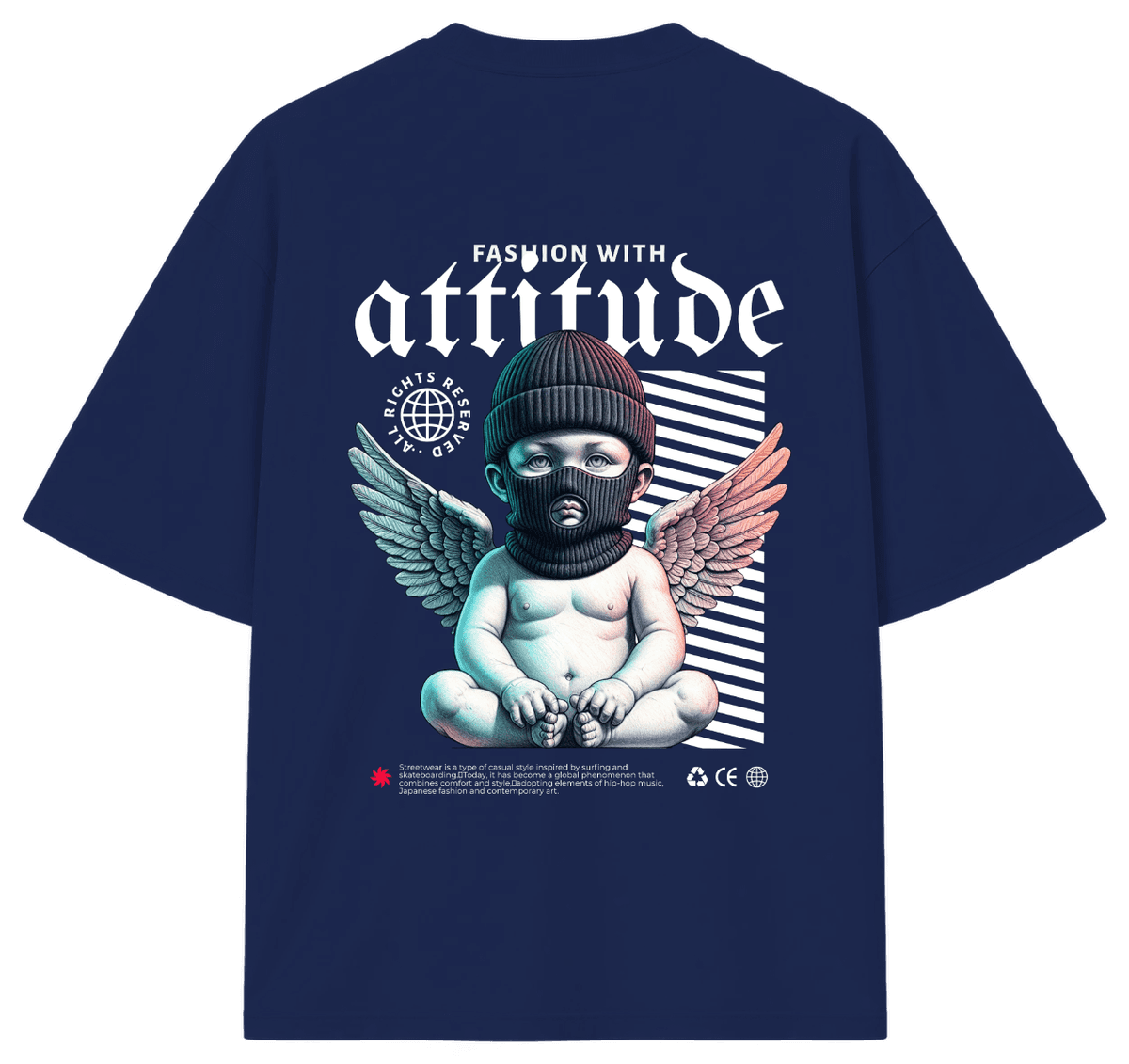 Remera Oversize ATTITUDE
