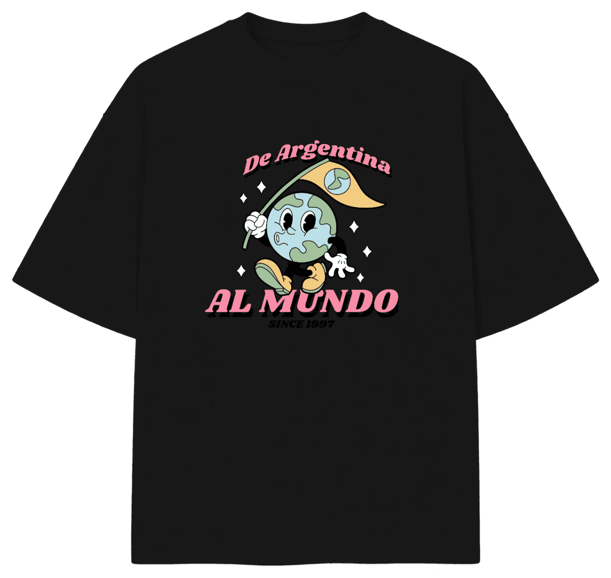 Remera Oversize AL MUNDO