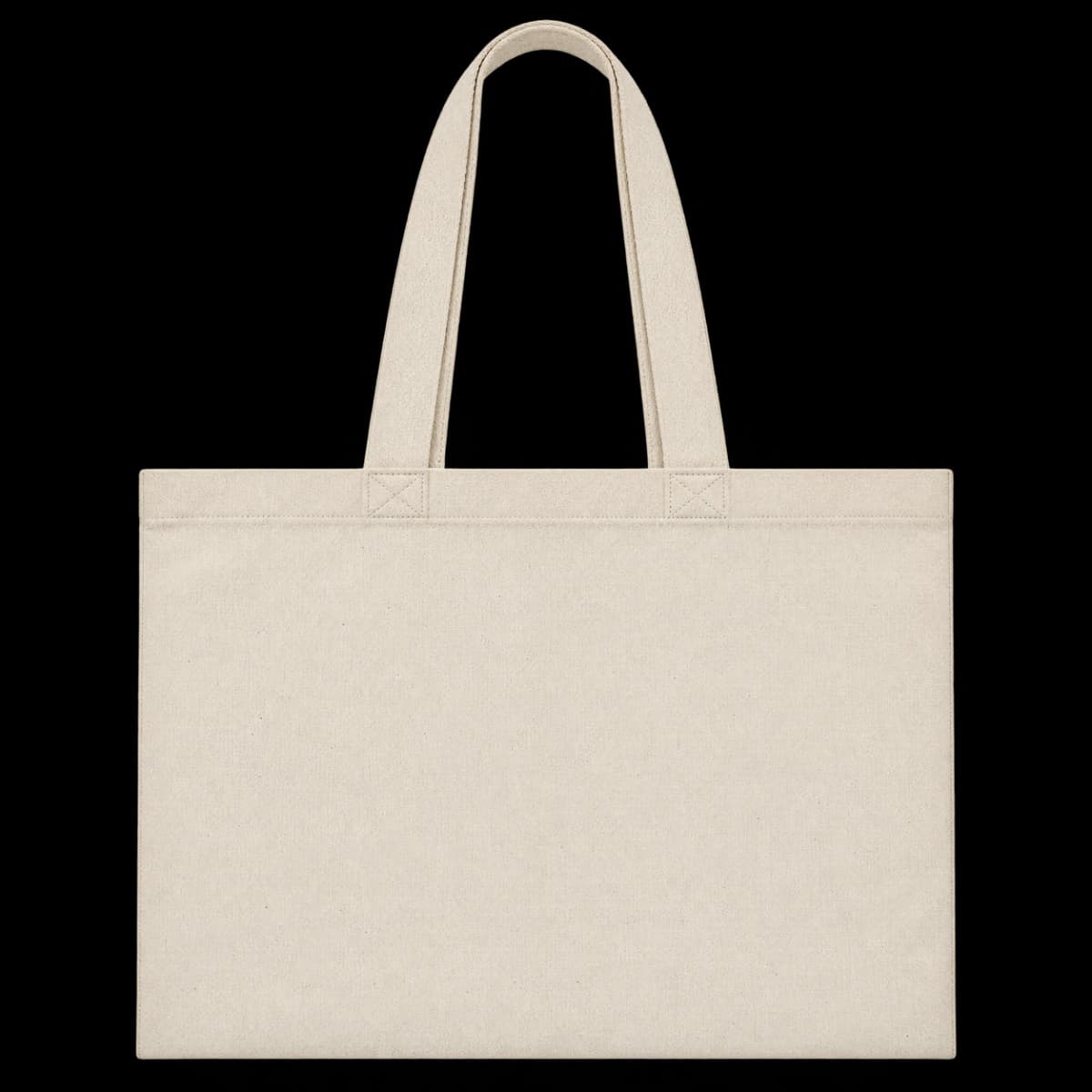 Tote bag Lienzo Premium Crudo 50x40 cm (imagen de referencia)