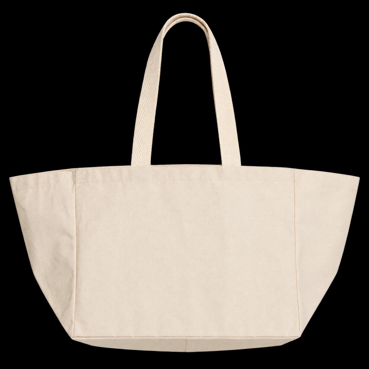 Tote Bag Alaska Mediana Lienzo Premium Crudo 38x30x10 cm