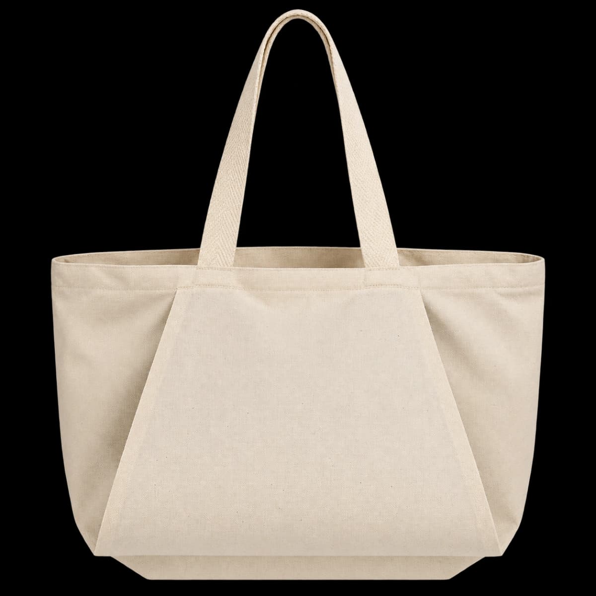 Tote bag Yoga gabardina crudo